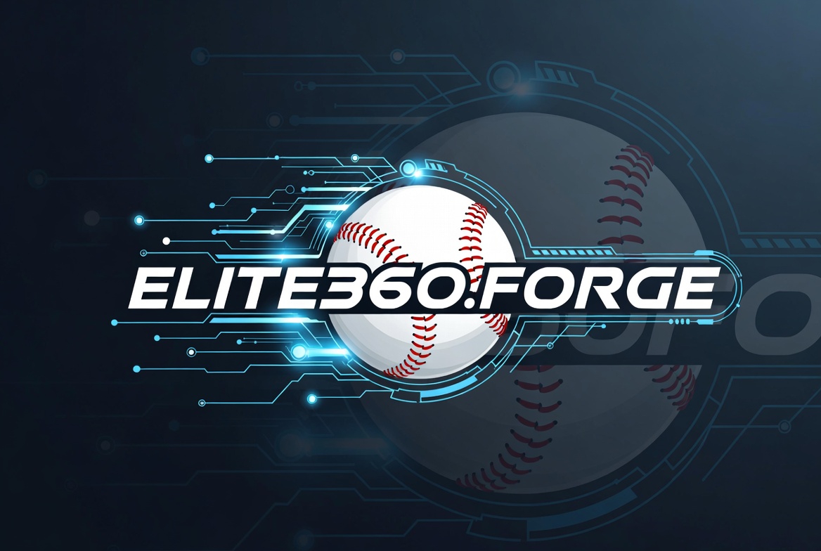 Elite360.Forge Logo - AI Baseball Scouting Platform